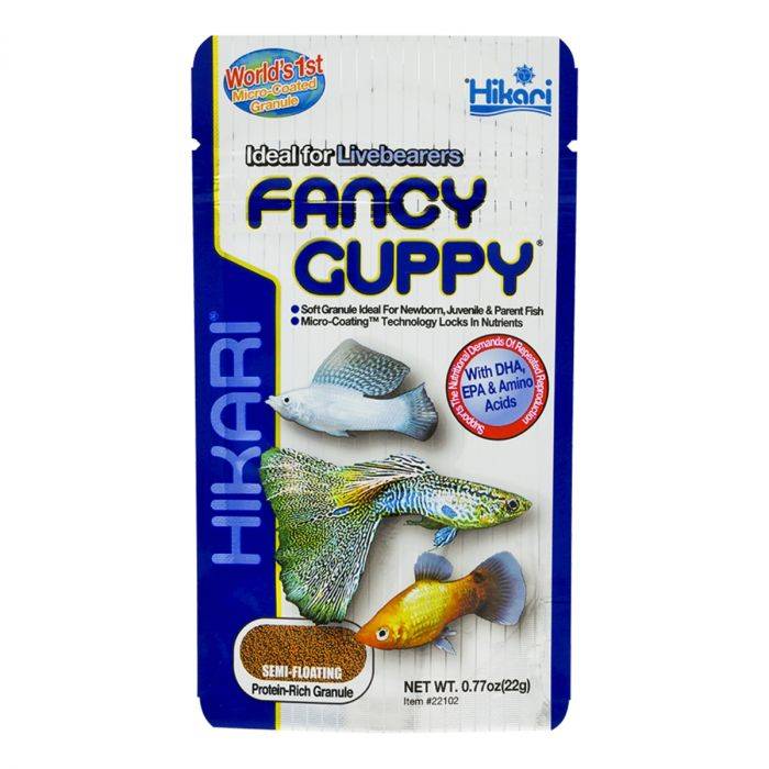 Hikari Fancy Guppy - 22g