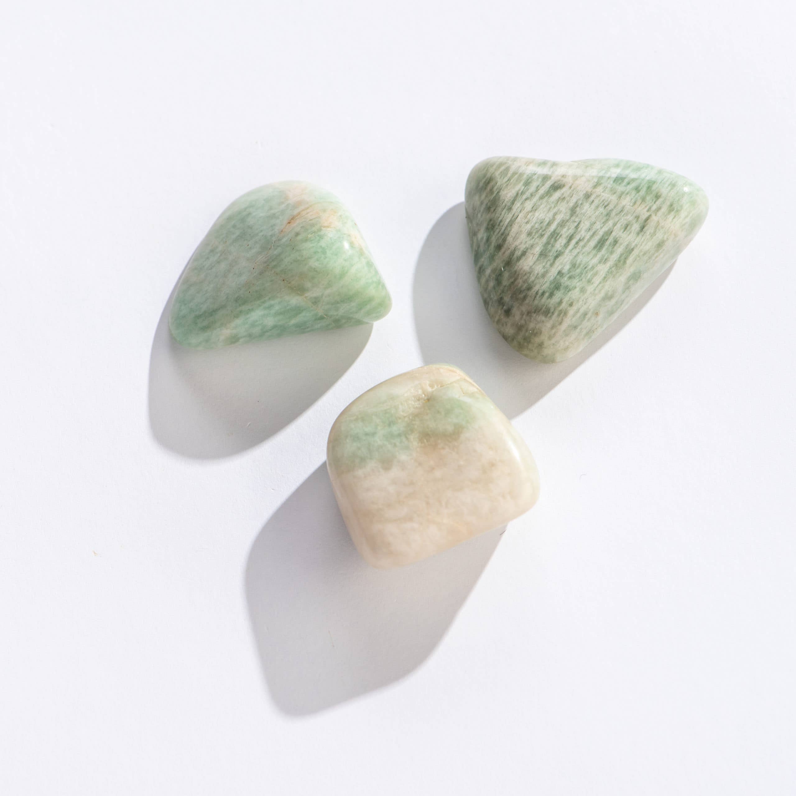 Tumbled Amazonite Crystals - 1”- 2”