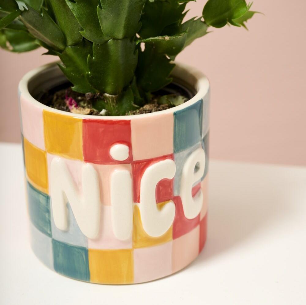 Naughty or Nice Pot - 4.25"