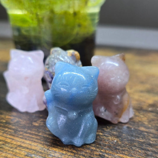 Lucky Cat - crystal