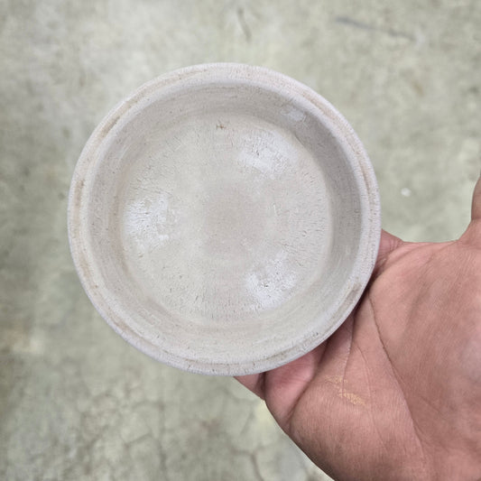 Deroma clay saucer - 4.3" (graphite)