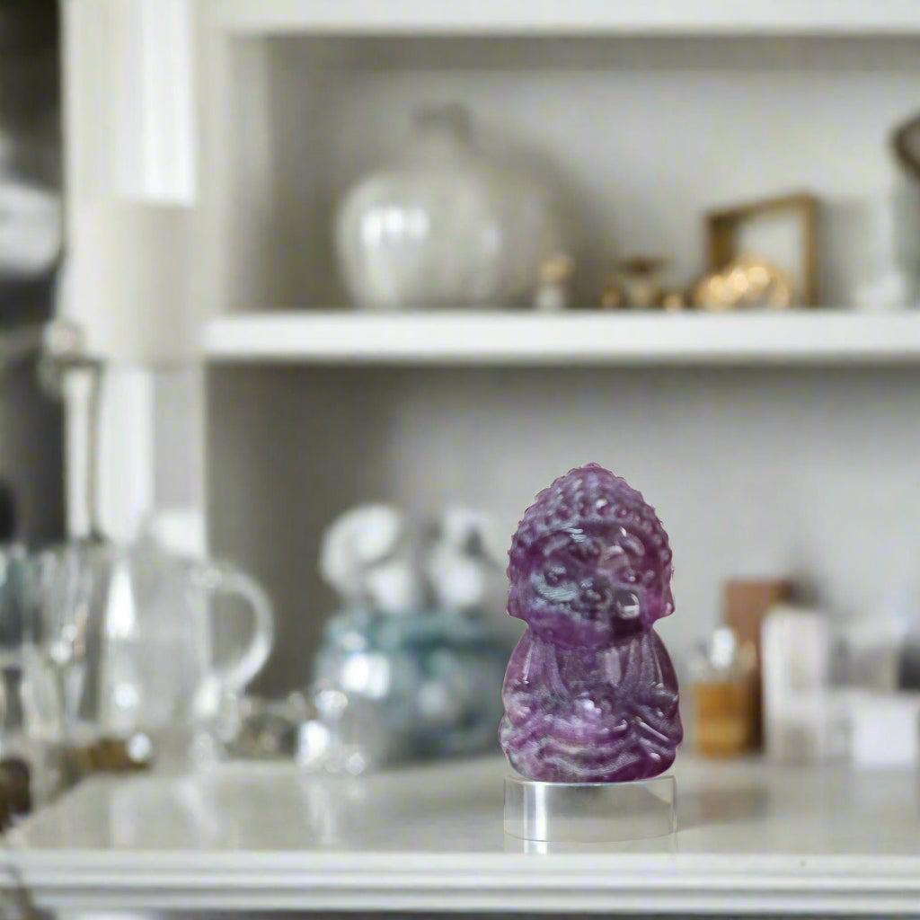 Buddha - amethyst