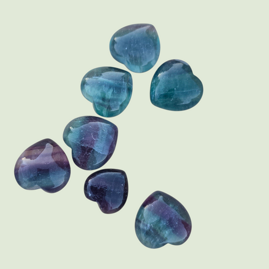 Fluorite Heart