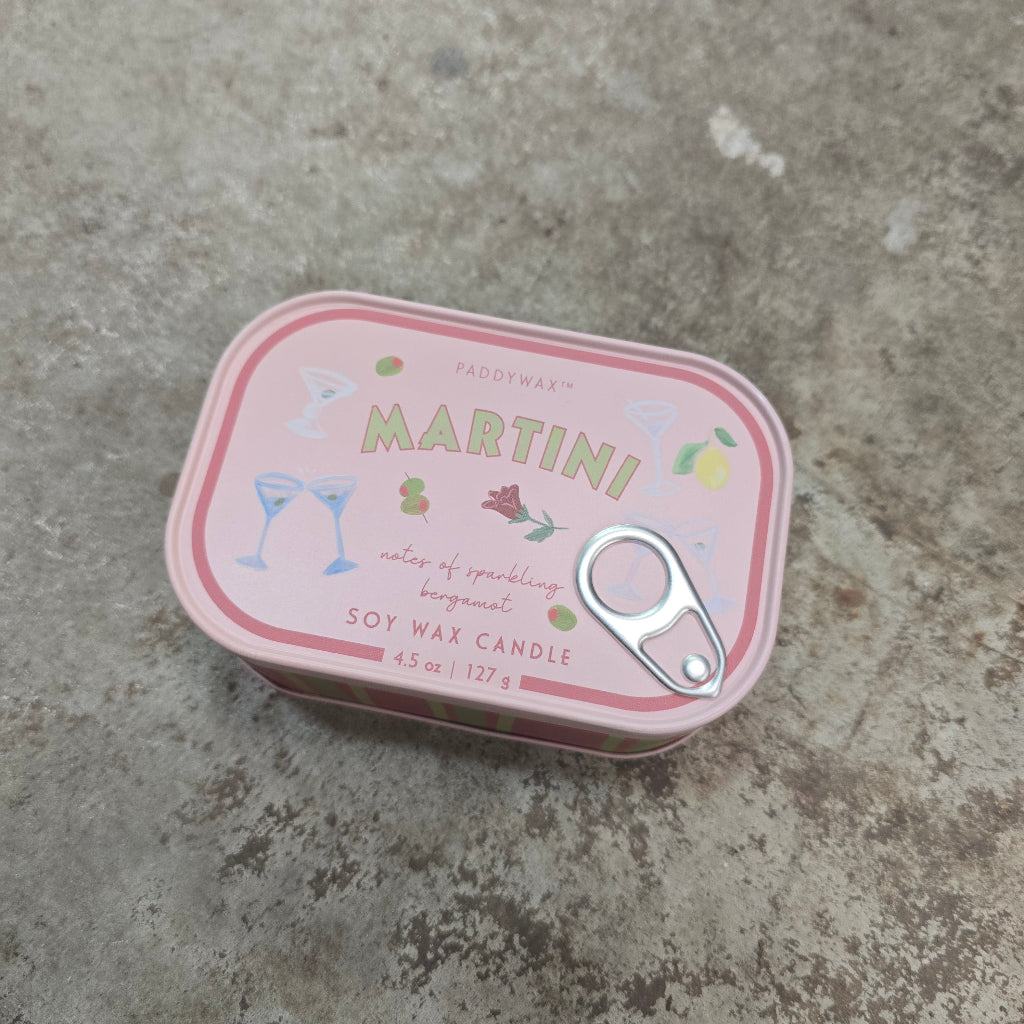 Bistro Tin Candle - Martini