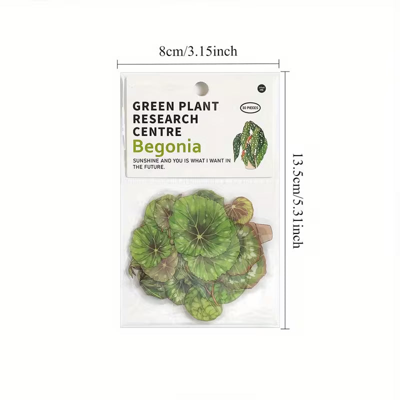 Vintage Houseplant sticker pack