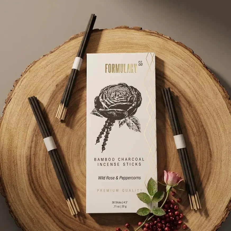 Wild Rose & Peppercorns - Mini Incense Sticks