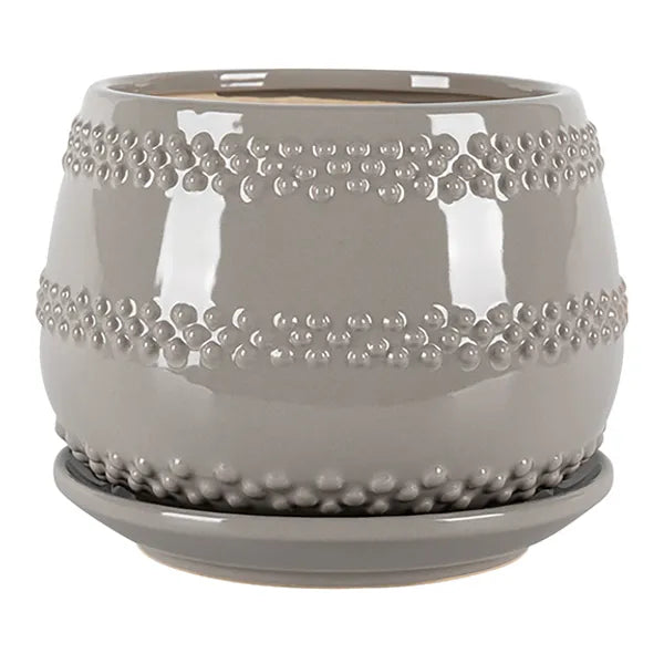 Seneca Planter - light grey