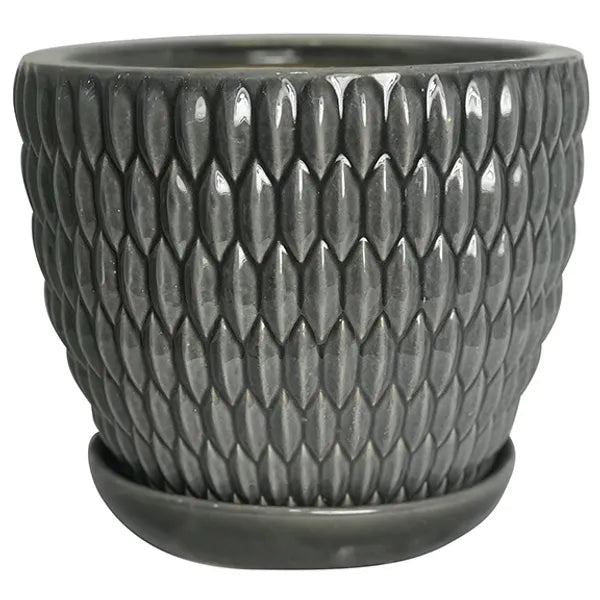 Kiawah Planter - 7" (grey)