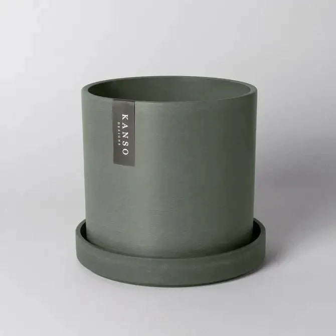 Signature Planter -7" (olive green)