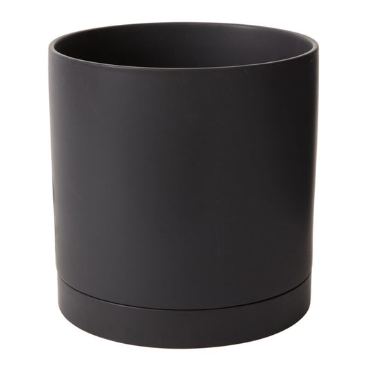 Romey Planter - 12" (black)