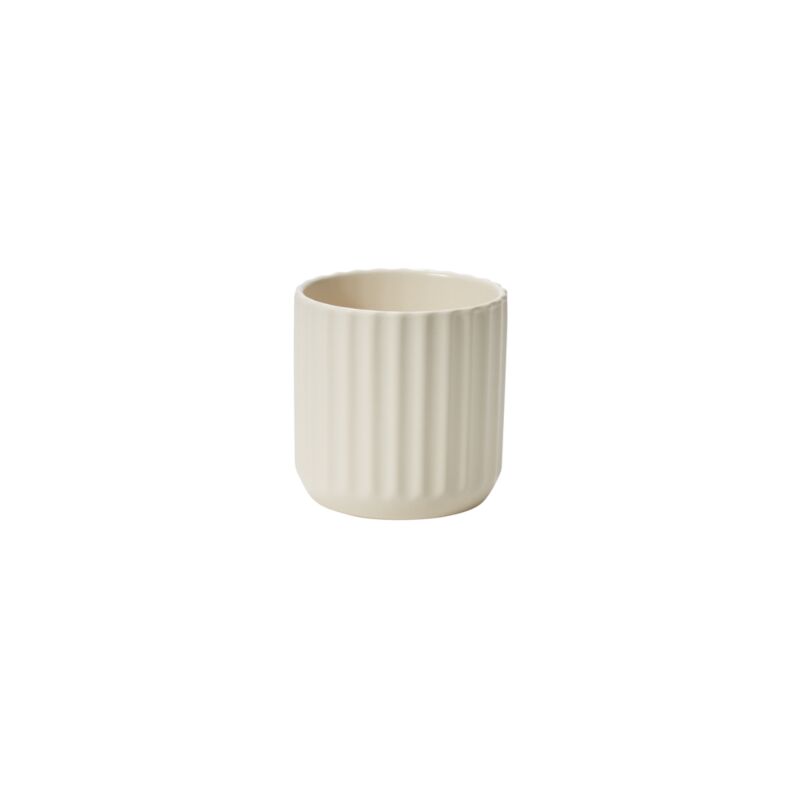 Beam Pot - 4.75" (off white)