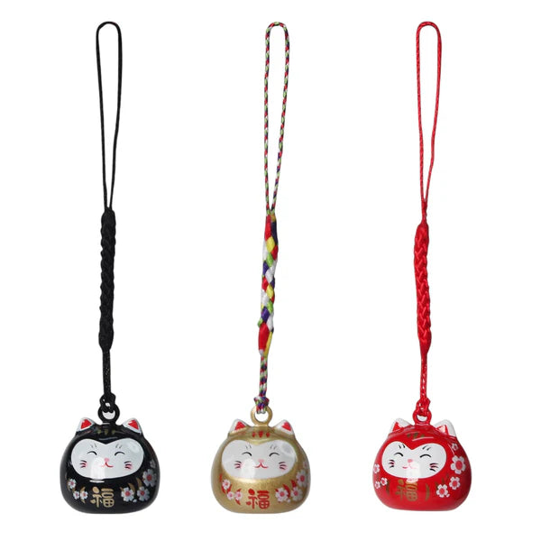 Netsuke Bell Charm - Assorted