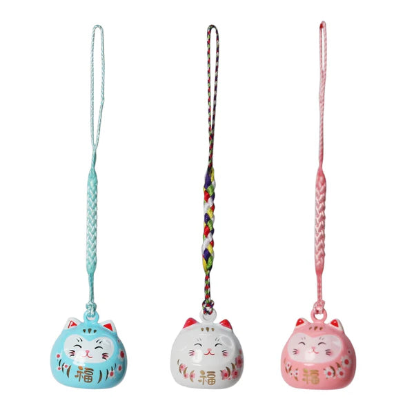 Netsuke Bell Charm - Assorted