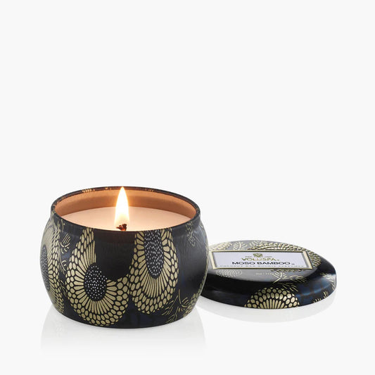 Moso Bamboo - Mini Tin Candle