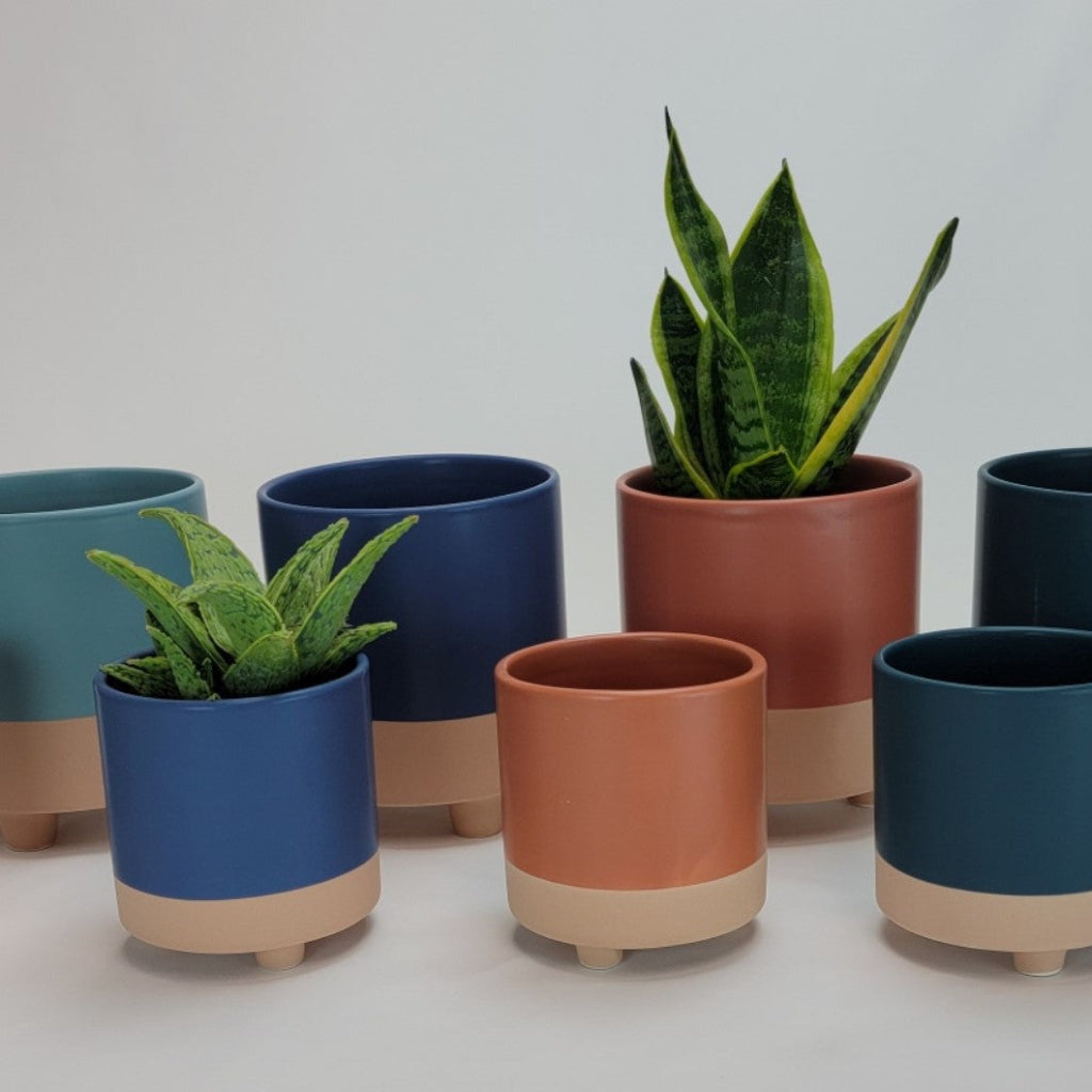 Footed pot - 4" (spring)