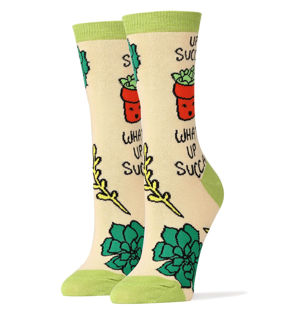 What Up Succa Socks (women)
