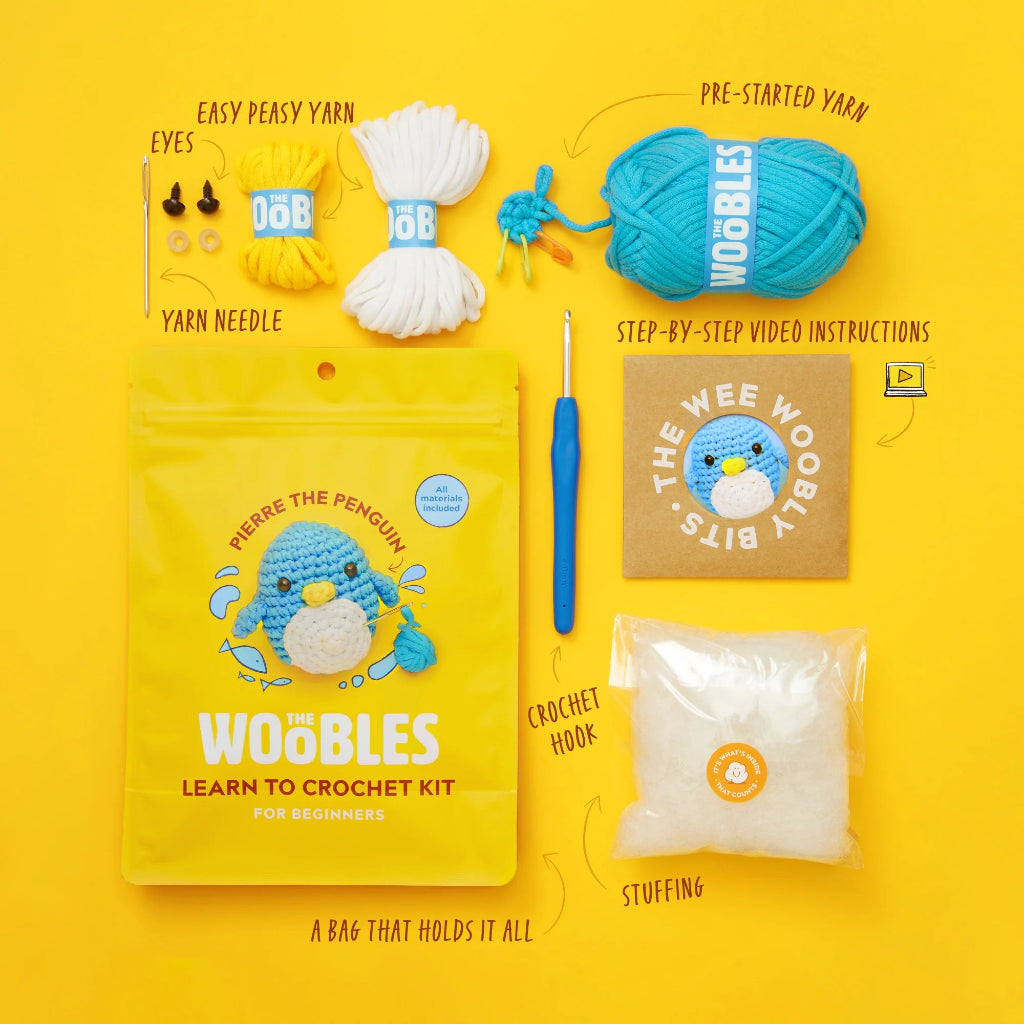 Pierre the Penguin Crochet Kit