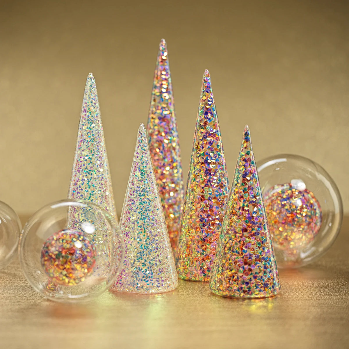 LED Multicolor Sequin Tree