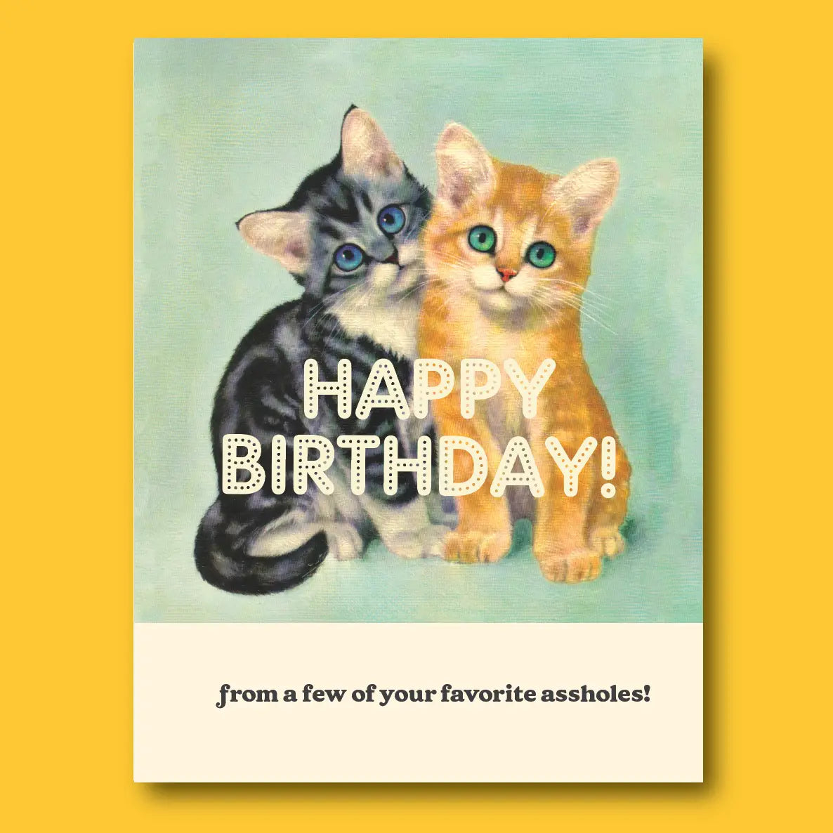 Delightfully Offensive Greeting Card
