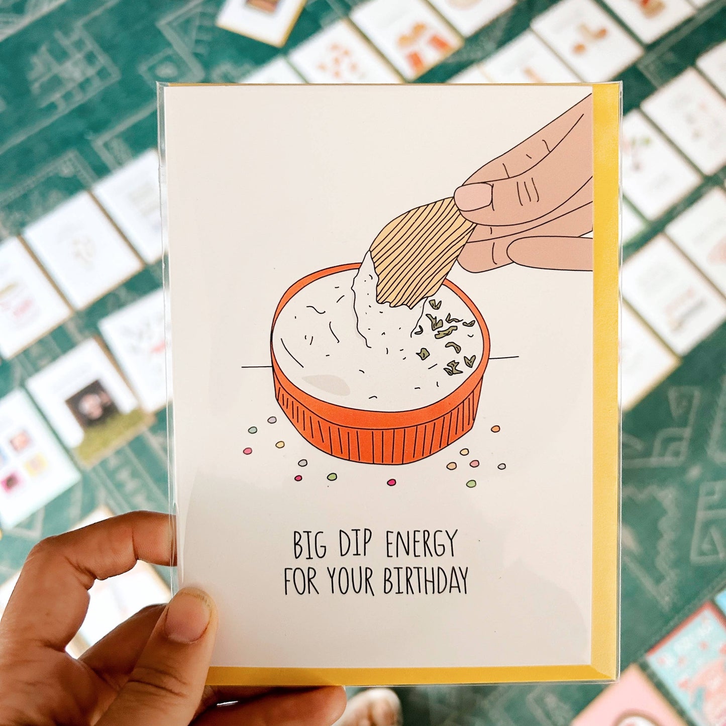 Big Dip Energy Greeting Card