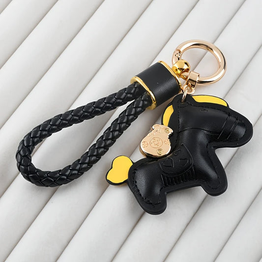 Horse keychain charm