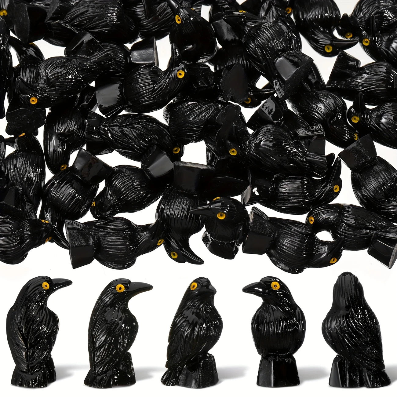 Miniature - Black Raven