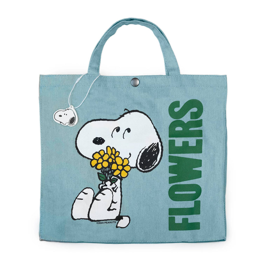 Peanuts® - Snoopy Flowers Vintage-Style Market Tote