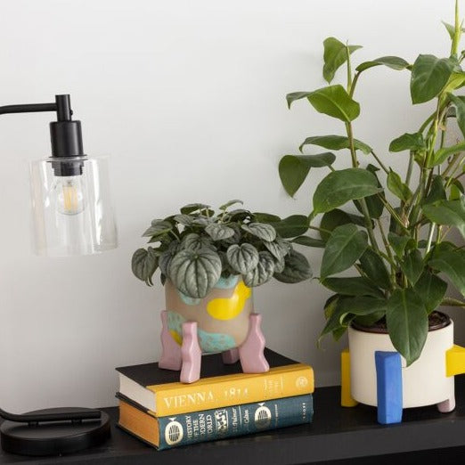 Clementine Footed Pot