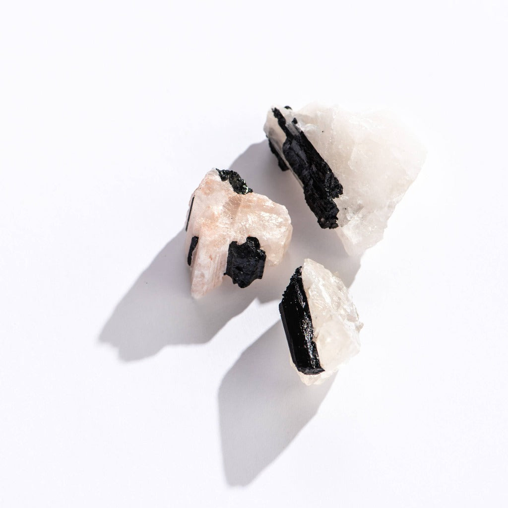 CRYSTALS - Black Tourmaline In Matrix