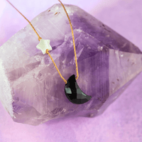 CRYSTALS - Moon & Back Necklace Collection