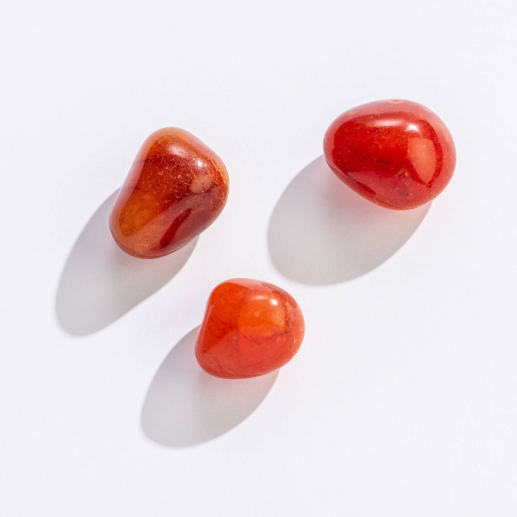 Tumbled Carnelian Crystals - 1”- 2”