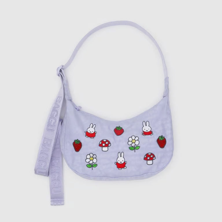 Small Nylon Crescent Bag