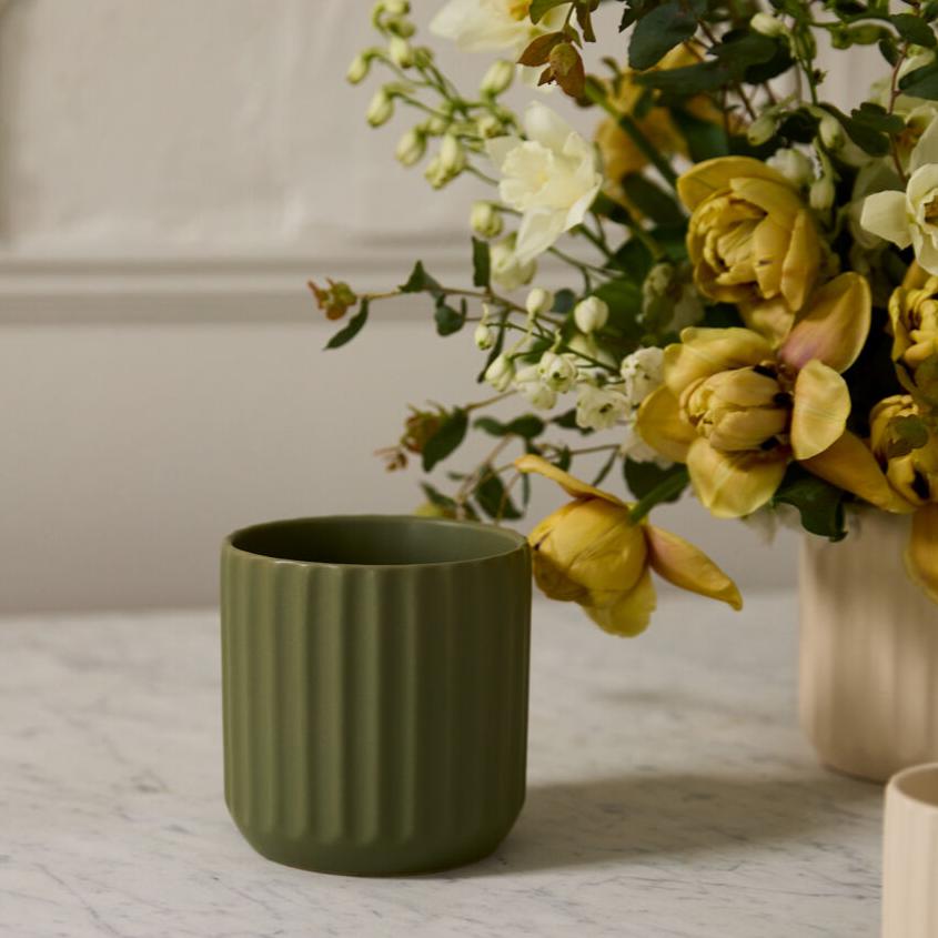 PLANTERS - Beam Pot - 4.75" (sage Green)