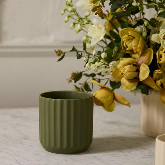 PLANTERS - Beam Pot - 4.75" (sage Green)