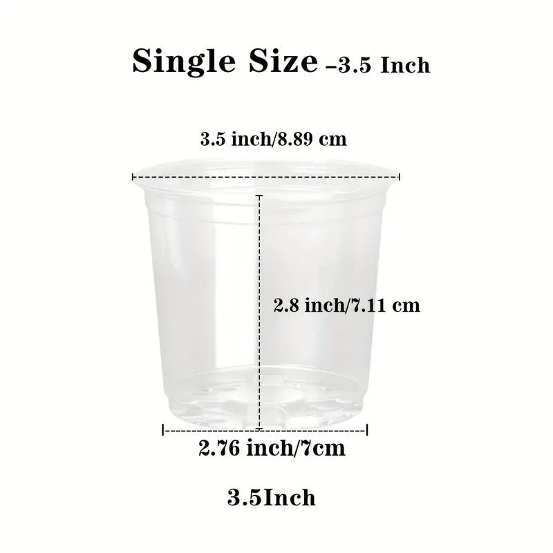 PLANTERS - Clear Growers Pot