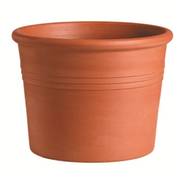 PLANTERS - Deroma Cylinder Pot - 4.73" (terra Cotta)
