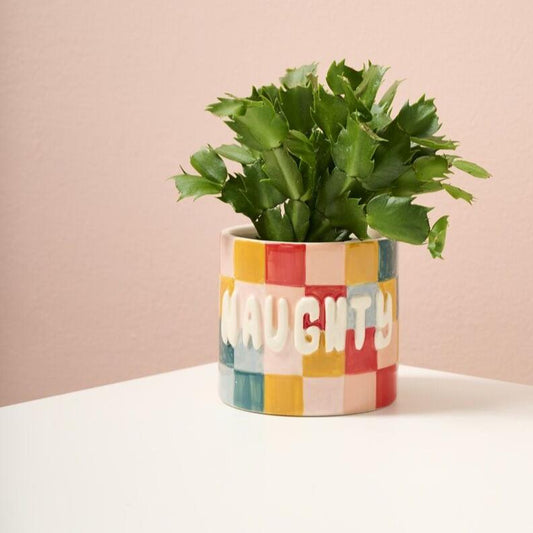 PLANTERS - Naughty Or Nice Pot - 4.25"