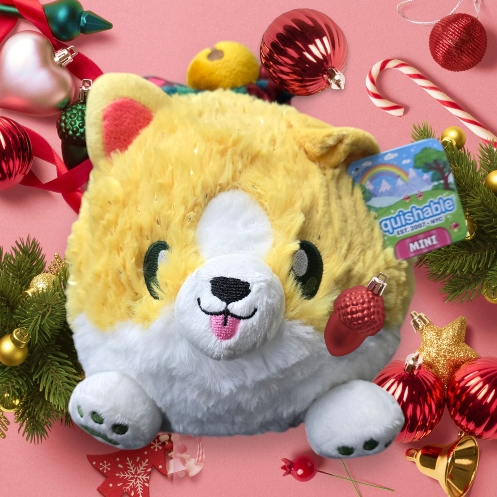 PLUSHIE - Mini Festive Corgi