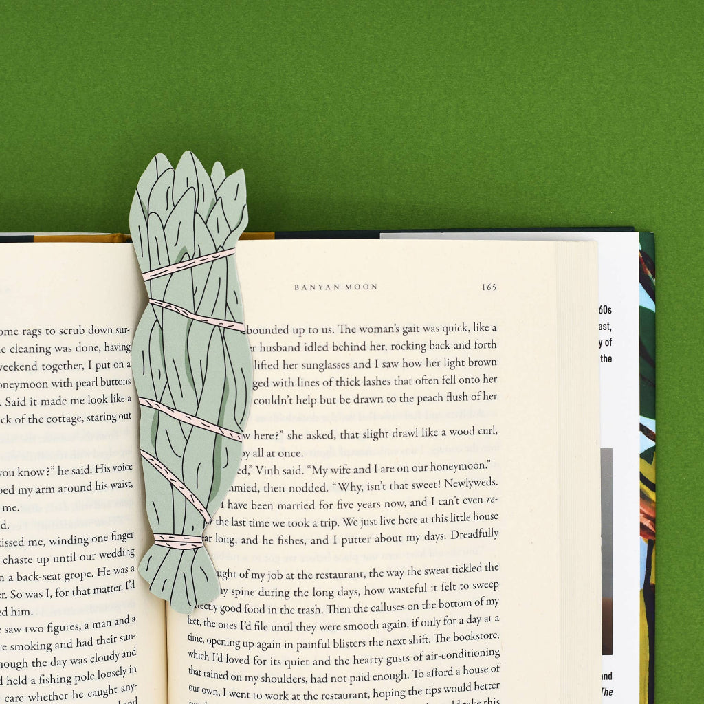 New Chapter Sage Bookmark + Greeting Card