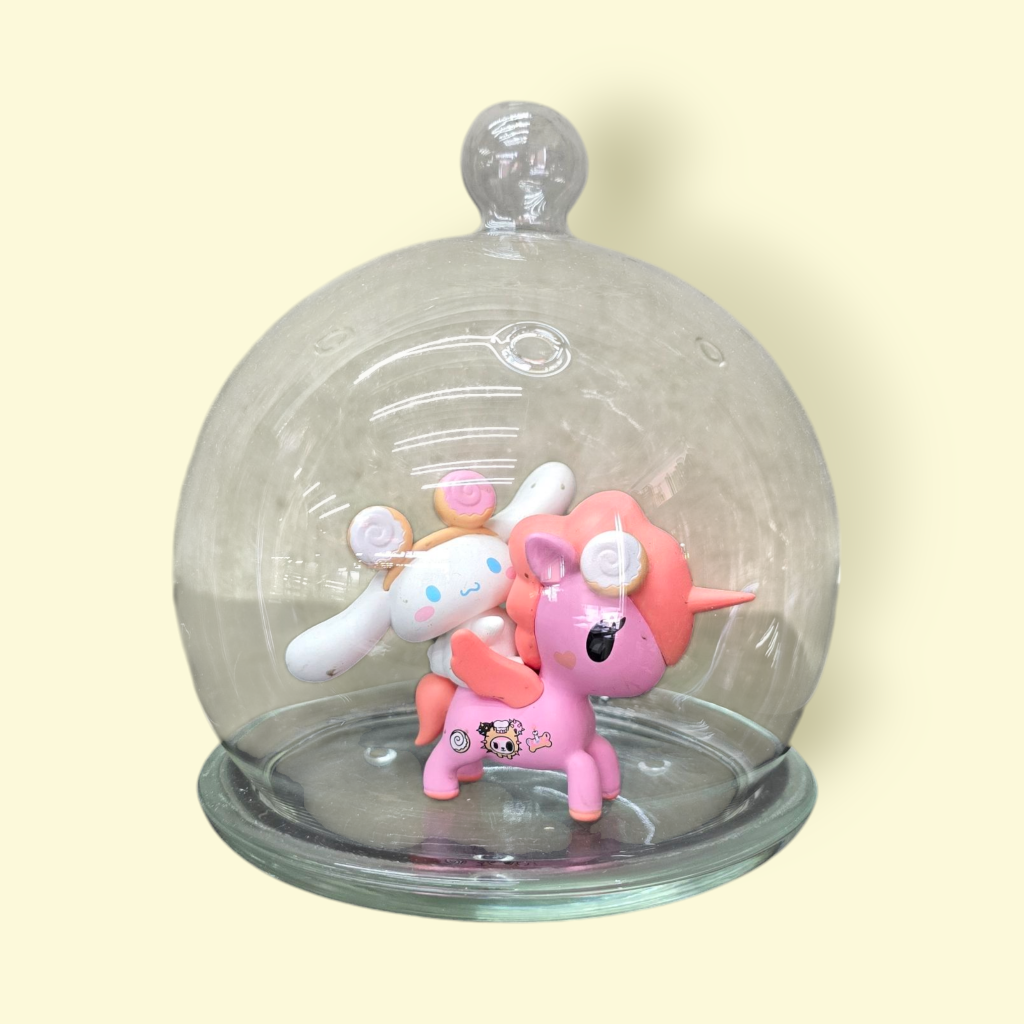 TERRARIUM GLASS - Glass Cloche - 6"