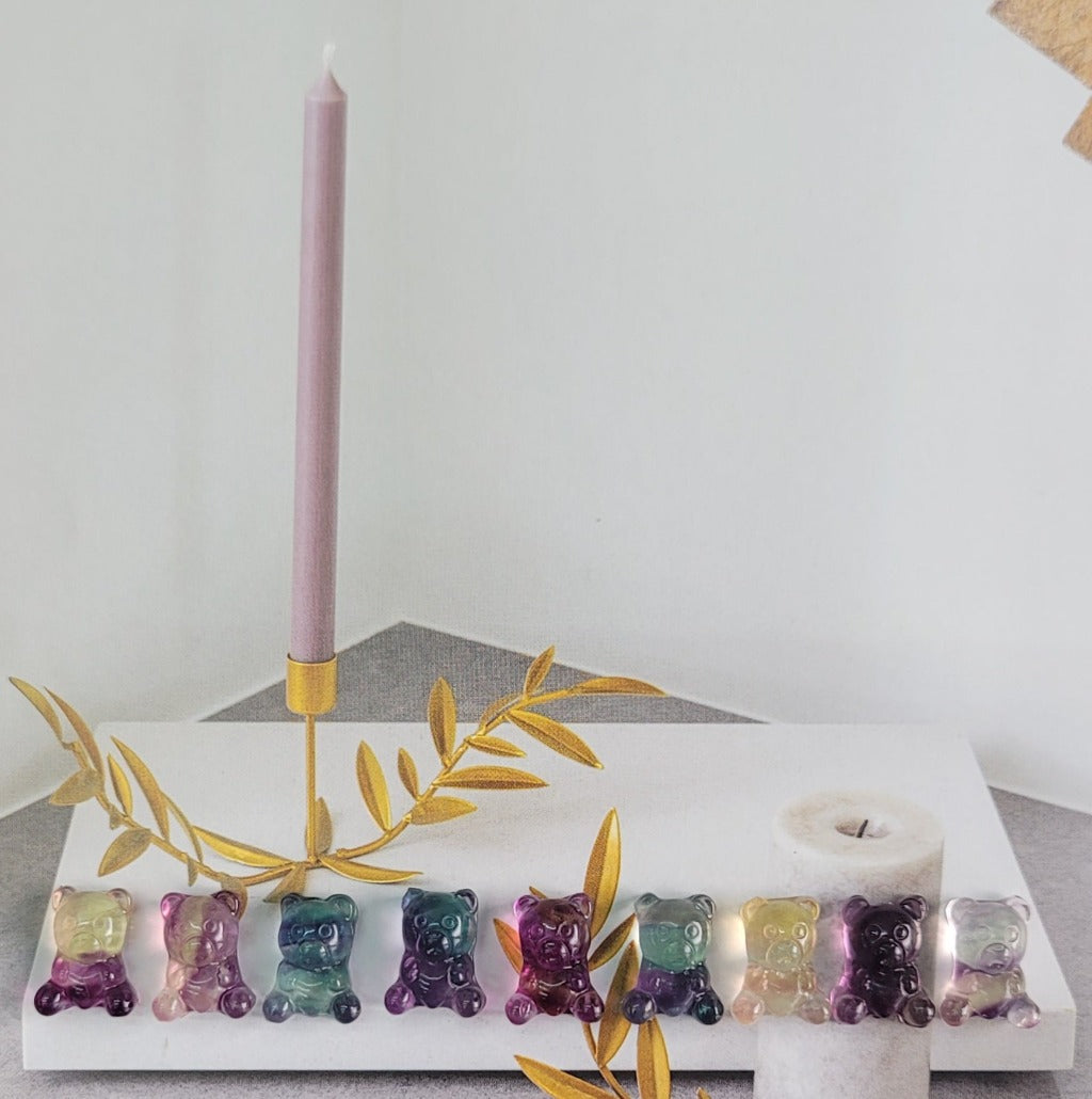 CRYSTALS - GUMMY BEAR CRYSTAL - FLUORITE