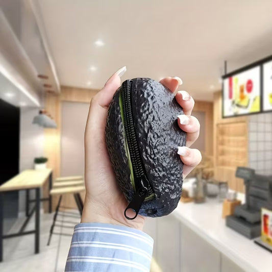 Avocado zipper pouch