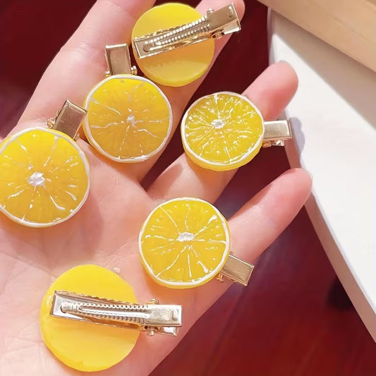 Hair Clip - Lemon