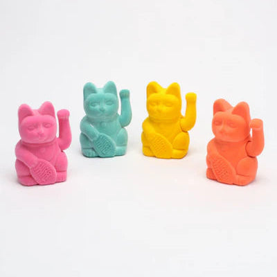 Maneki Neko - flocked