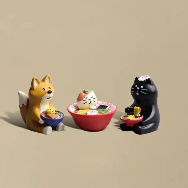 Miniature - Cat Ramen