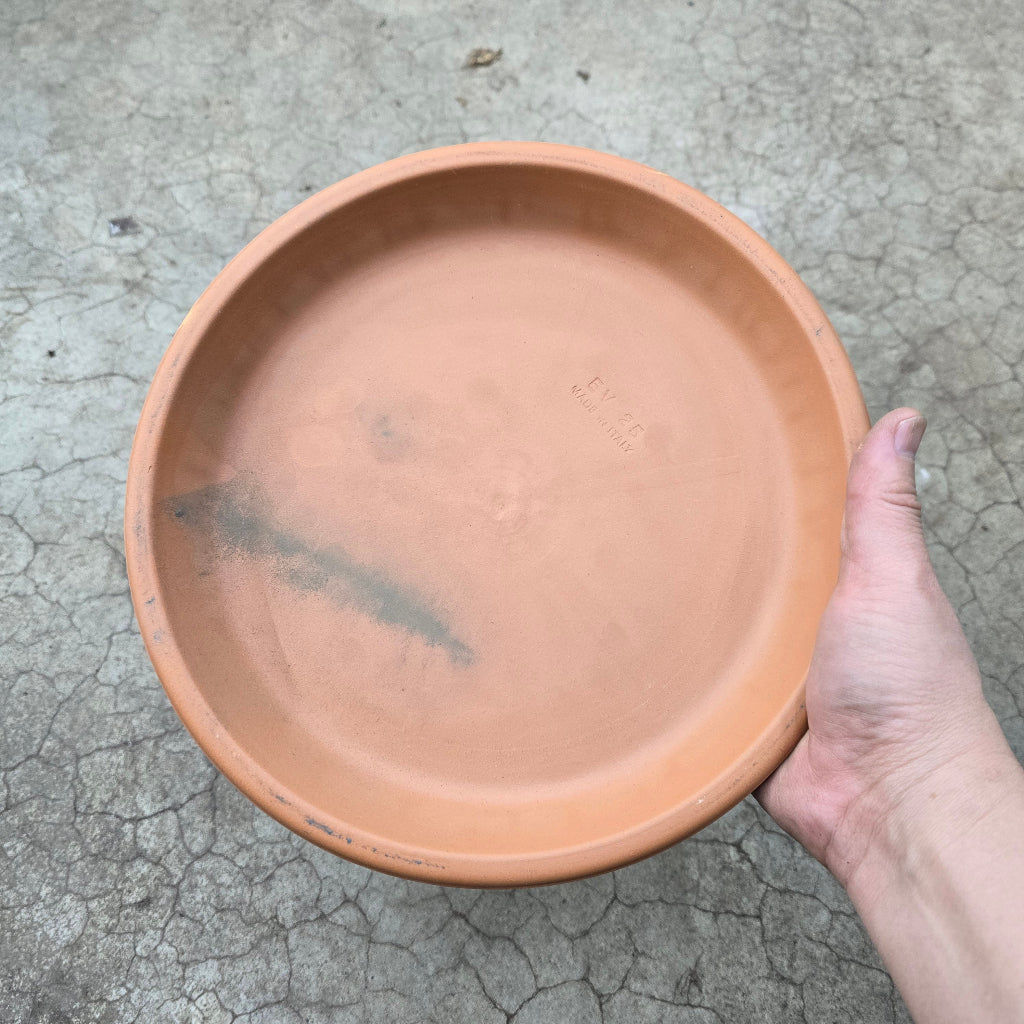 Patio Clay saucer - 9.8