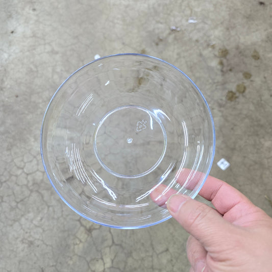 Clear 6" Saucer