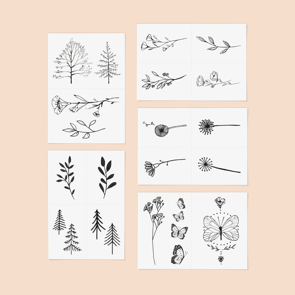 Wild Thing Temporary Tattoos