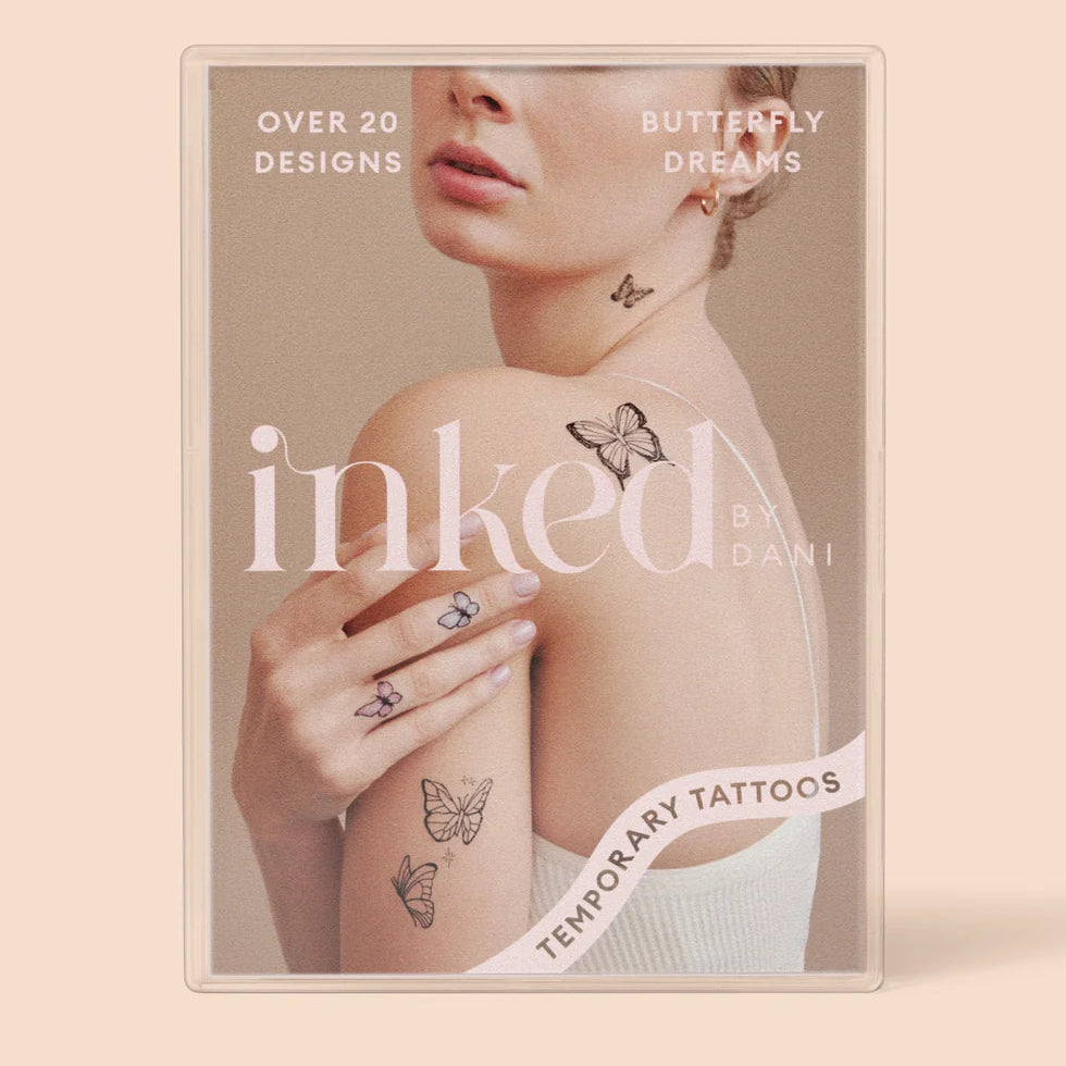 Butterfly Dreams Temporary Tattoos