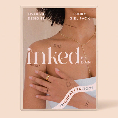 Lucky Girl Temporary Tattoos